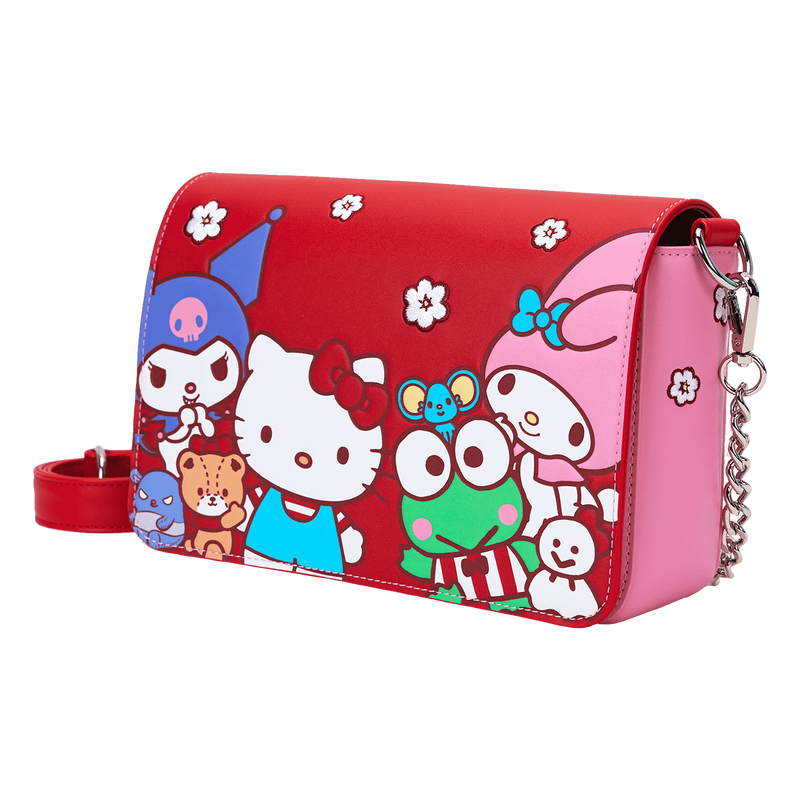 Sanrio Hello Kitty & Friends Color Block Crossbody Bag, , hi-res view 4