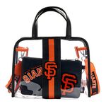 MLB SF Giants Clear Tote Crossbody Stadium Bag with Pouch&nbsp;, , hi-res view 1