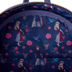 Sleeping Beauty Princess Aurora & Prince Phillip Floral Mini Backpack, , hi-res view 6