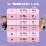 Sleeping Beauty Princess Aurora & Prince Phillip Floral Half-Zip Unisex Windbreaker Jacket, , hi-res view 5