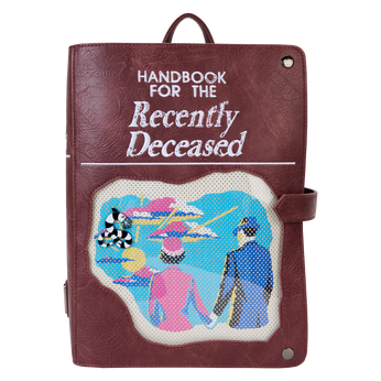 Beetlejuice Handbook For The Recently Deceased Pin Trader Backpack, Image 1