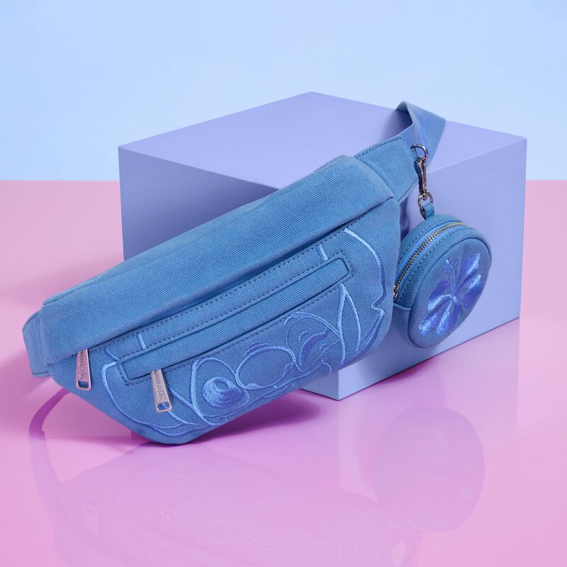 Stitch Ohana Canvas Convertible Belt Bag with Coin Bag LFlifestyle2 view 3
