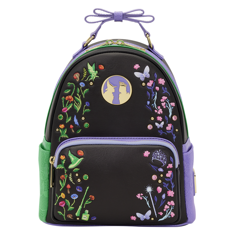 Wicked Glinda & Elphaba Floral & Lace Mini Backpack, , hi-res view 1