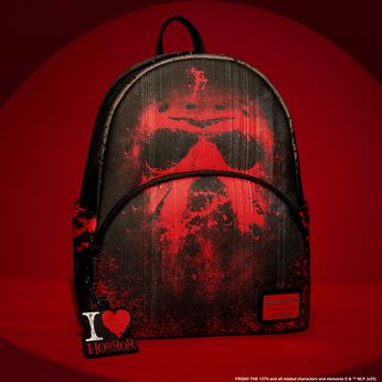 I Heart Horror Friday The 13th Mini Backpack,  I Heart Horror Friday The 13th Mini Backpack, Image 2