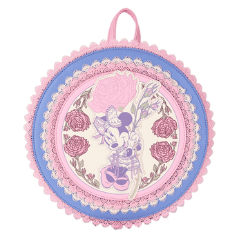 Minnie Mouse Floral and Lace Mini Backpack, Image 1