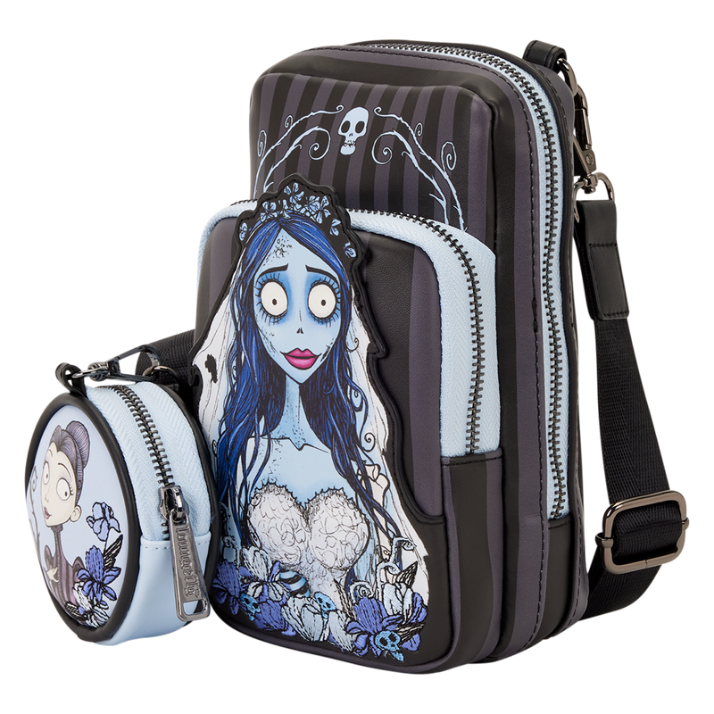 Corpse Bride Emily Sling Crossbody Bag with Coin Bag, , hi-res view 4