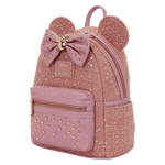 Exclusive Minnie Mouse Glitter Tweed Mini Backpack, , hi-res view 4