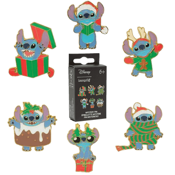 Stitch Holiday Mystery Box Pin - Disney,  Stitch Holiday Mystery Box Pin - Disney, Image 1