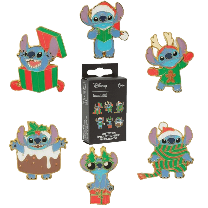 Stitch Holiday Mystery Box Pin - Disney, , hi-res view 1