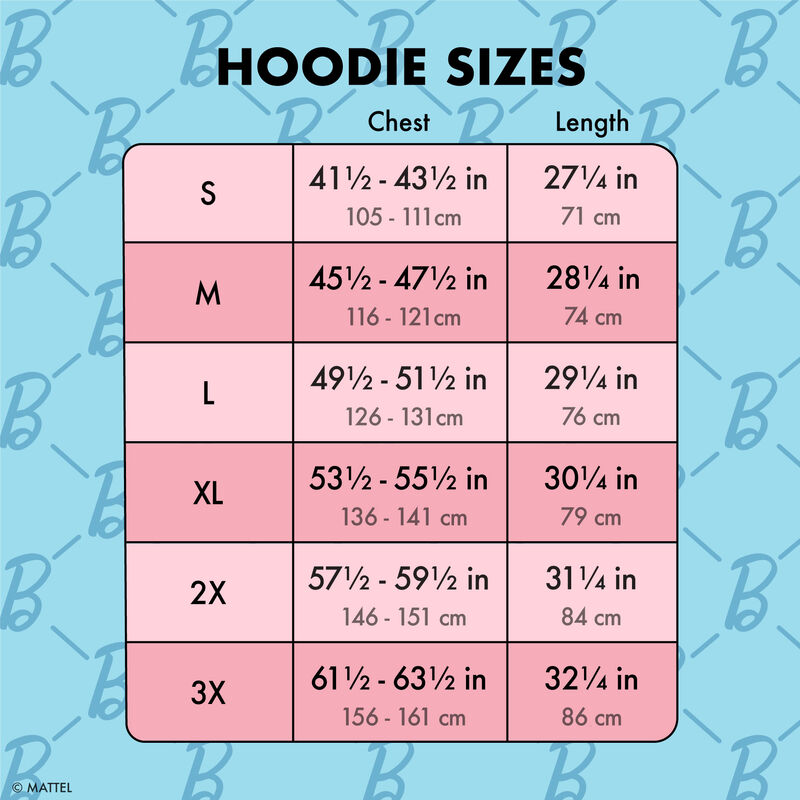 Classic Barbie Unisex Hoodie, , hi-res view 5