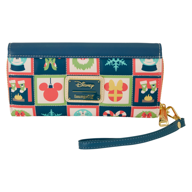 Mickey & Minnie Holiday Wristlet Wallet, , hi-res view 6