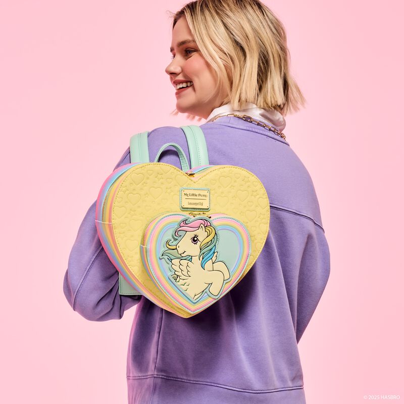 My Little Pony Exclusive Sky Dancer Heart Shaped Figural Mini Backpack LFlifestyle1 view 2