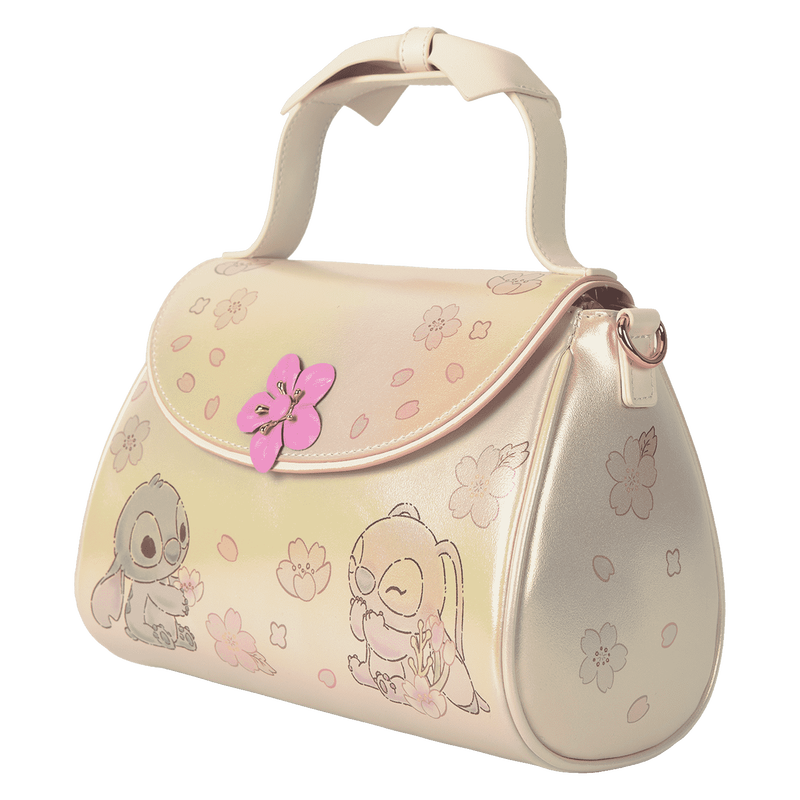 Stitch & Angel Cherry Blossom Bow Handle Crossbody Bag, , hi-res view 4