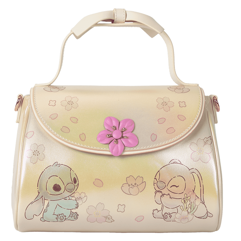 Stitch & Angel Cherry Blossom Bow Handle Crossbody Bag, , hi-res view 1