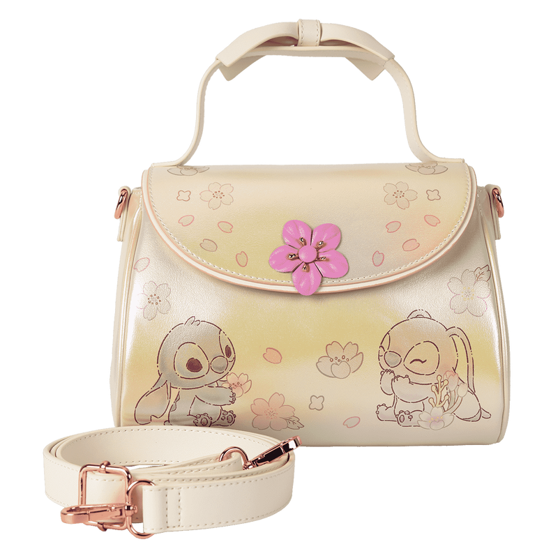 Stitch & Angel Cherry Blossom Bow Handle Crossbody Bag, , hi-res view 7