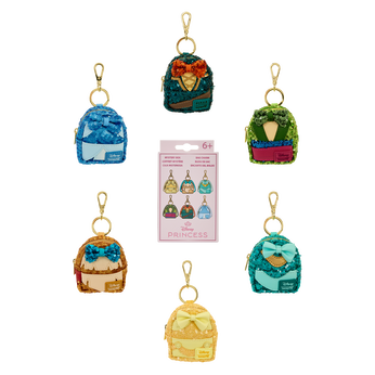 Disney Princess Exclusive Sequin Cosplay Mystery Mini Backpack Keychain Charm Wave 2, , hi-res view 1