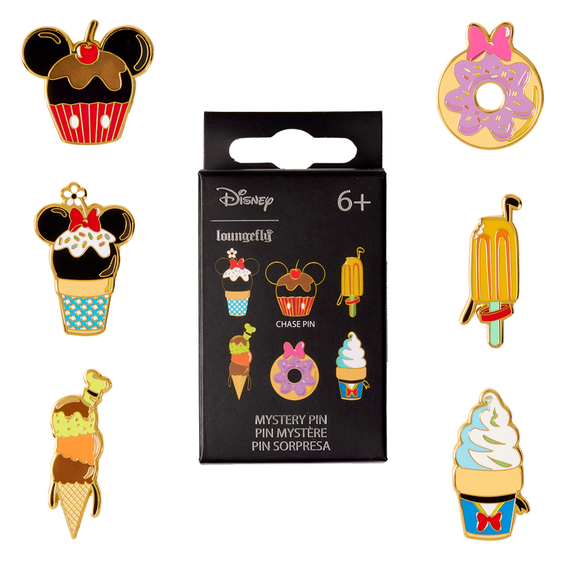 Mickey & Friends Surprise Snack Mystery Box Pin, , hi-res view 1