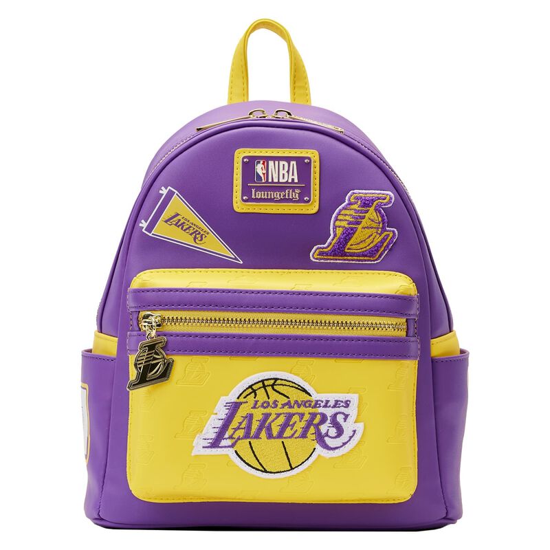 NBA Los Angeles Lakers Patch Icons Mini Backpack, , hi-res view 1