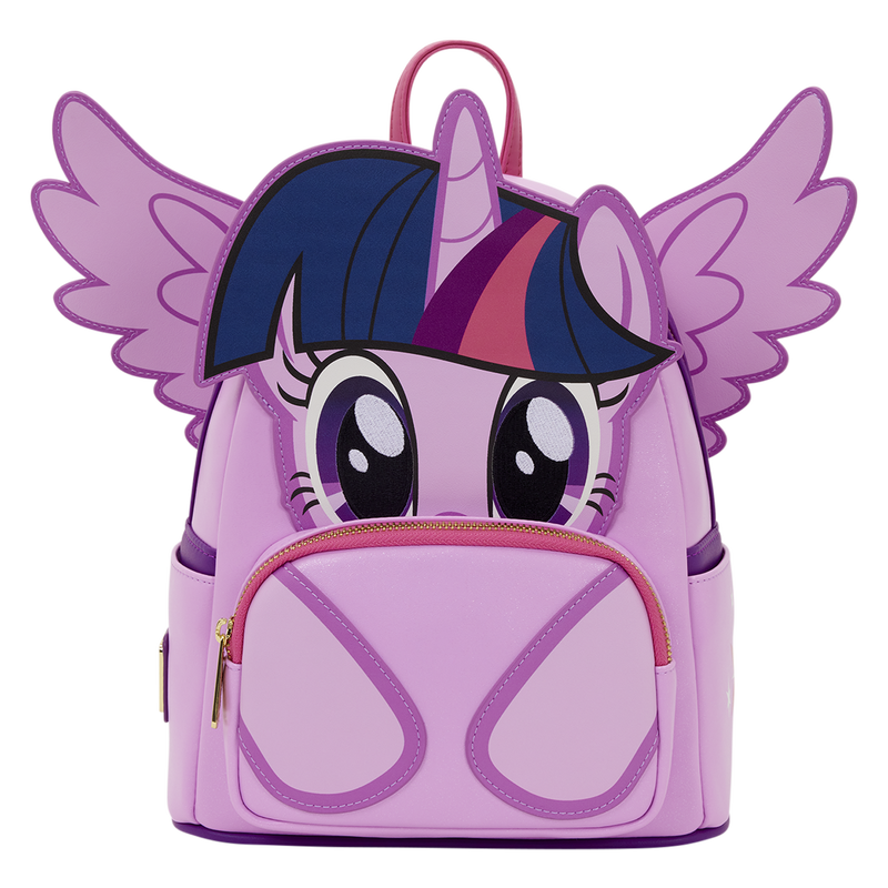 My Little Pony Twilight Sparkle Cosplay Glitter Mini Backpack, , hi-res view 3
