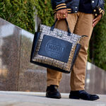 Marvel 85th Anniversary All-Over Print Logo Convertible Backpack & Tote Crossbody Bag LFlifestyle1 view 2