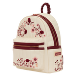 Loungefly Cream & Red Floral Mini Backpack, , hi-res view 3