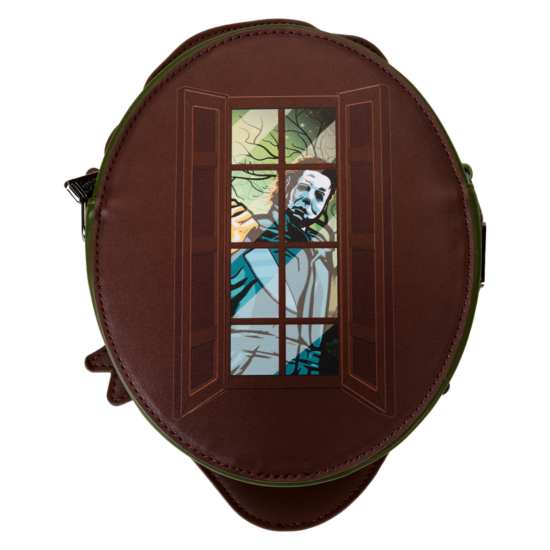 Halloween Michael Myers Mask Glow Crossbody Bag, , hi-res view 8