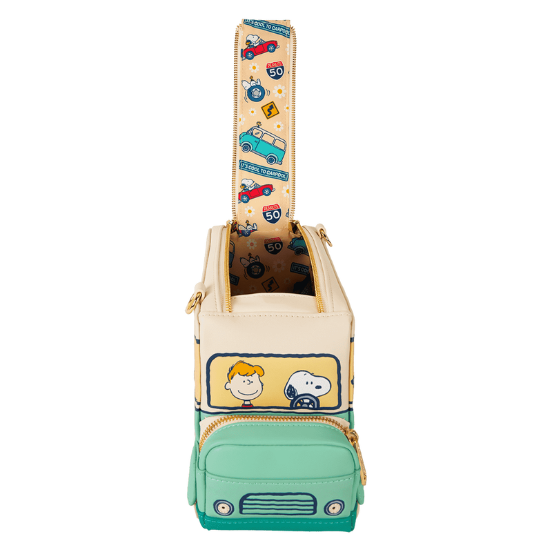 Peanuts Gang Road Trip Bus Light Up Figural Crossbody Bag, , hi-res view 8