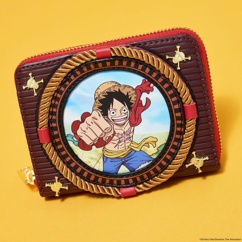 One Piece Luffy Zip Around Wallet LFlifestyle2 view 3