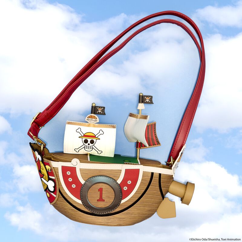 One Piece Thousand Sunny Ship Figural Crossbody Bag, , hi-res view 2
