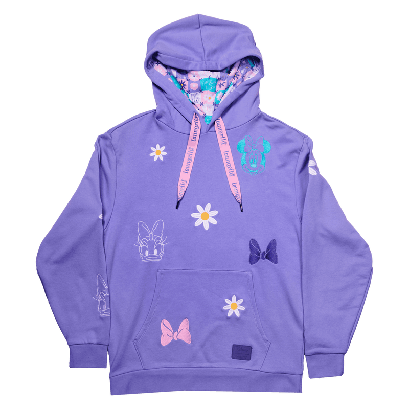 Daisy Duck 85th Anniversary Unisex Hoodie, , hi-res view 1