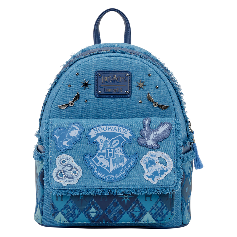 Harry Potter Hogwarts Denim Mini Backpack, , hi-res view 1