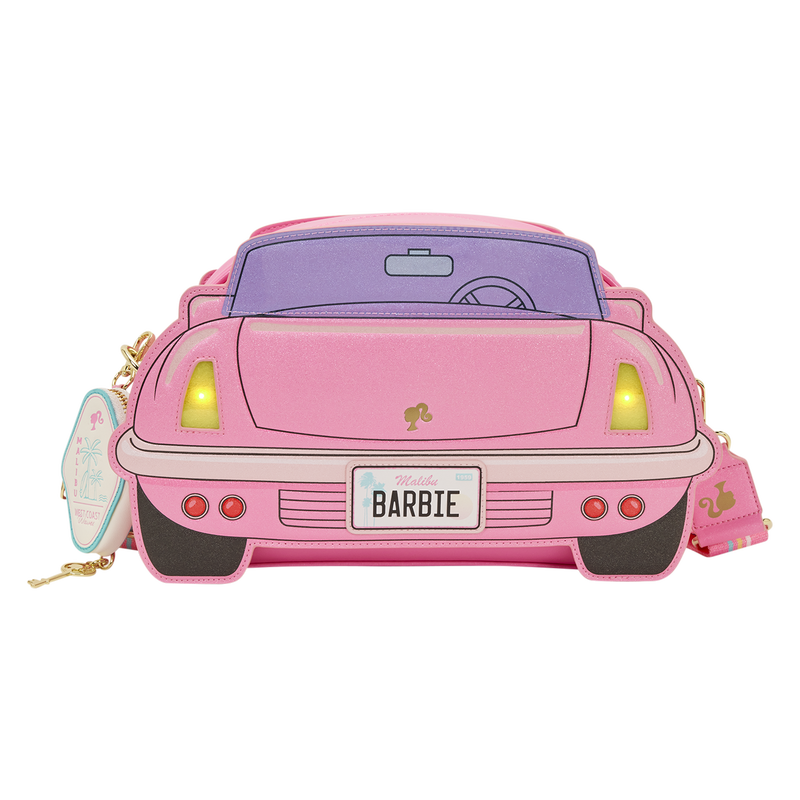 Barbie Corvette Car Light-Up Crossbody Bag with Coin Bag, , hi-res view 4