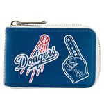 MLB LA Dodgers Patches Accordion Zip Around Wallet, , hi-res view 1