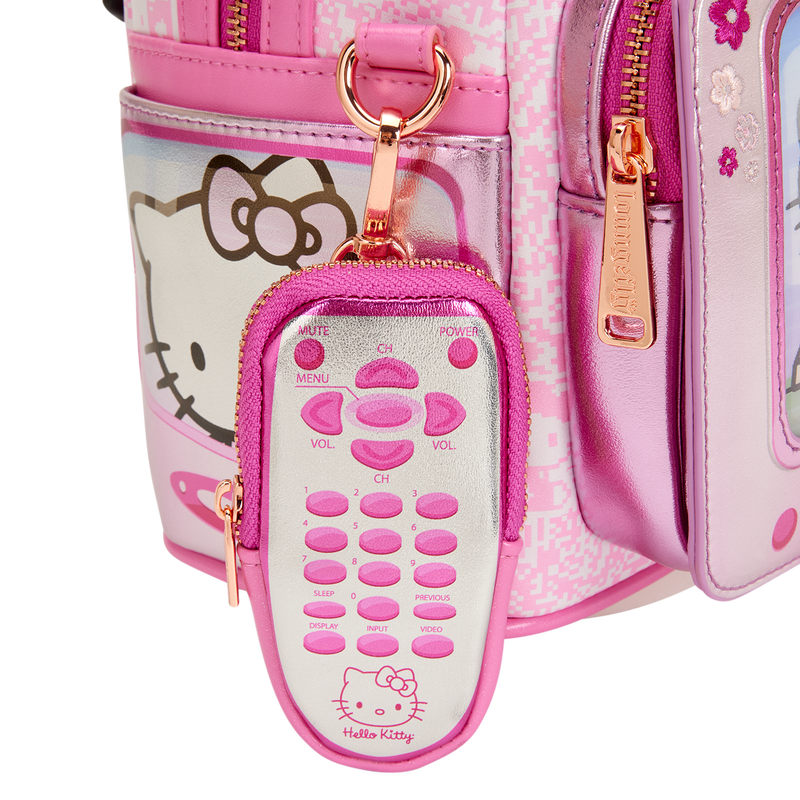 Sanrio Exclusive Hello Kitty Vintage TV Lenticular Mini Backpack with Coin Bag, , hi-res view 7