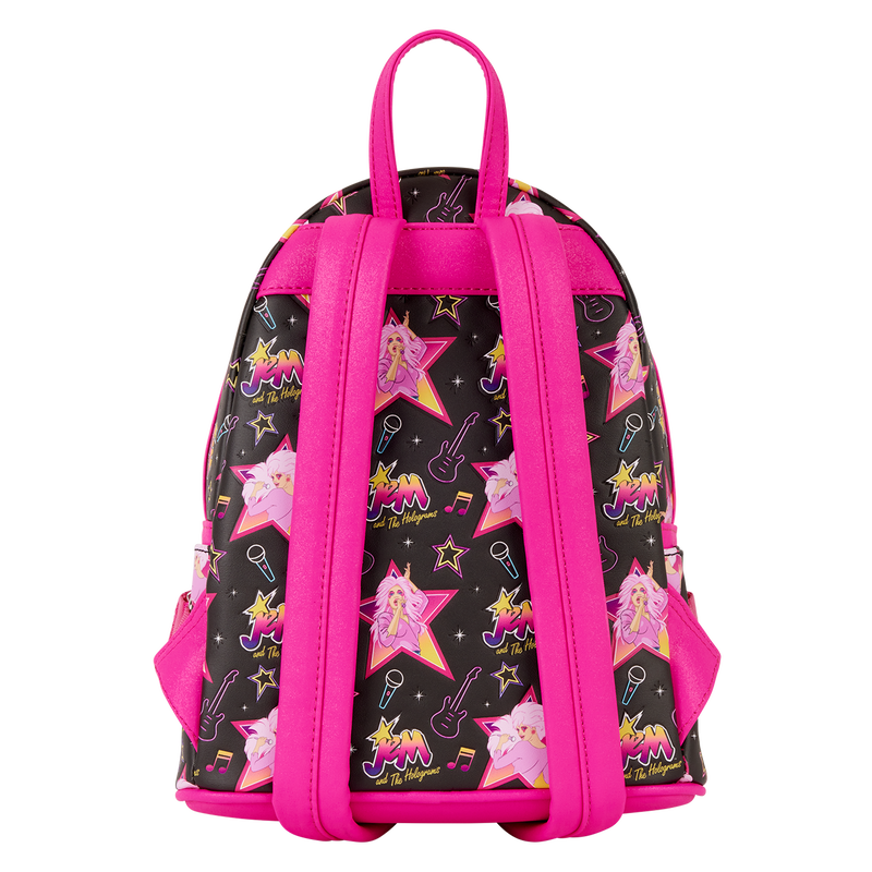 Jem and the Holograms Glitter All-Over Print Mini Backpack, , hi-res view 6