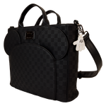 Mickey Mouse Checkered Texture Convertible Backpack & Tote Crossbody Bag, , hi-res view 3