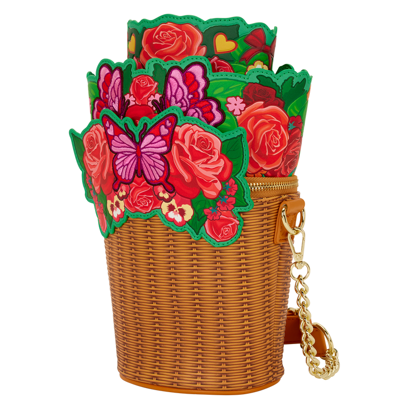 Loungefly Flower Basket Figural Crossbody, , hi-res view 3