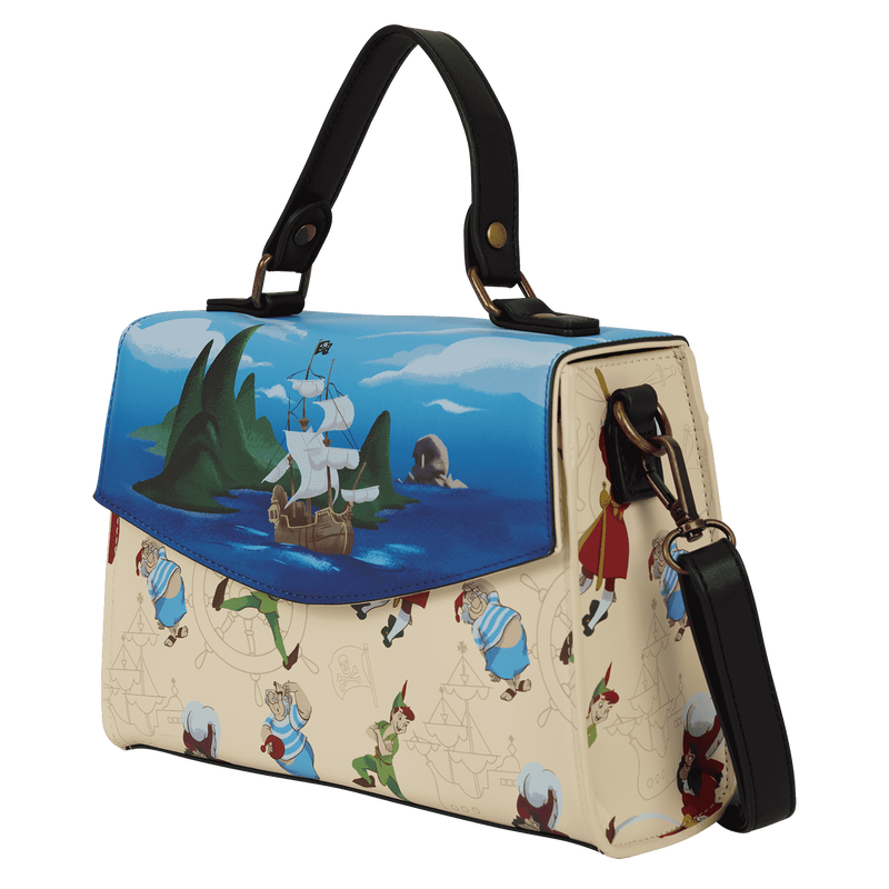 Peter Pan Exclusive Captain Hook Pirate Ship Crossbody Bag, , hi-res view 2