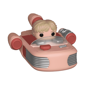 Bitty Pop! Pop! Rides Luke Skywalker and Speeder, Image 1