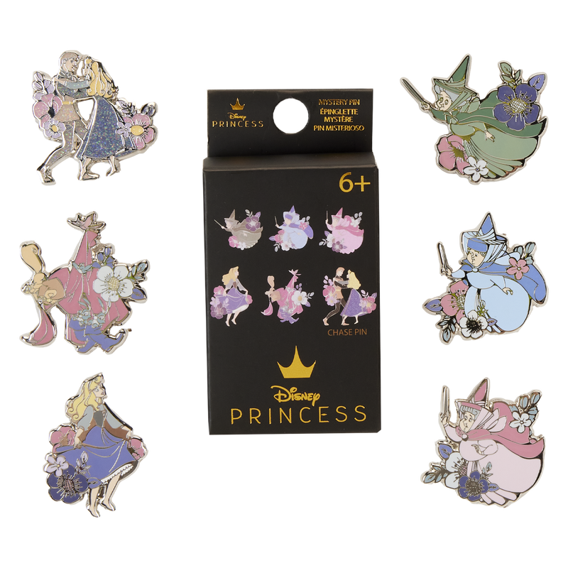 Sleeping Beauty 65th Anniversary Mystery Box Pin, , hi-res view 1