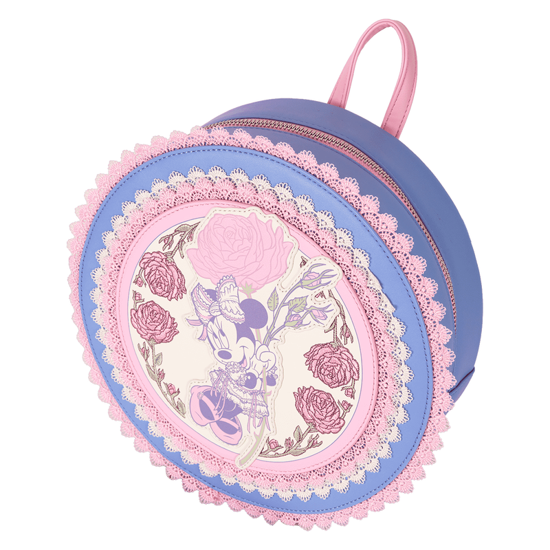 Minnie Mouse Floral and Lace Mini Backpack, , hi-res view 4