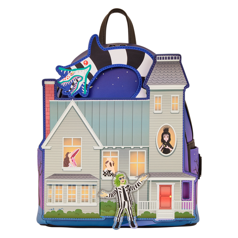 Beetlejuice Deetz House Glow Mini Backpack, , hi-res view 4