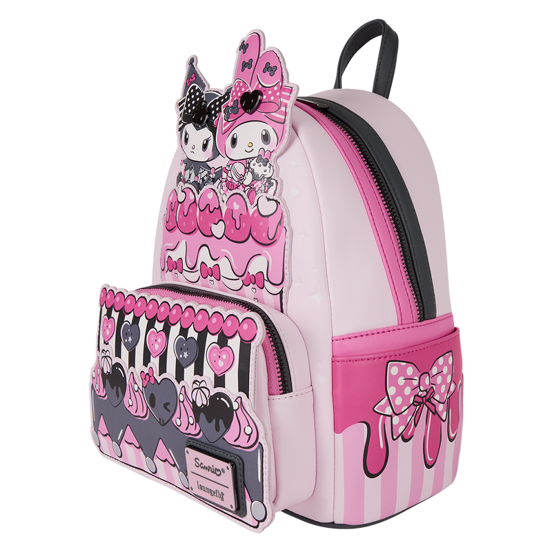 Sanrio My Melody & Kuromi Cake Mini Backpack, , hi-res view 4