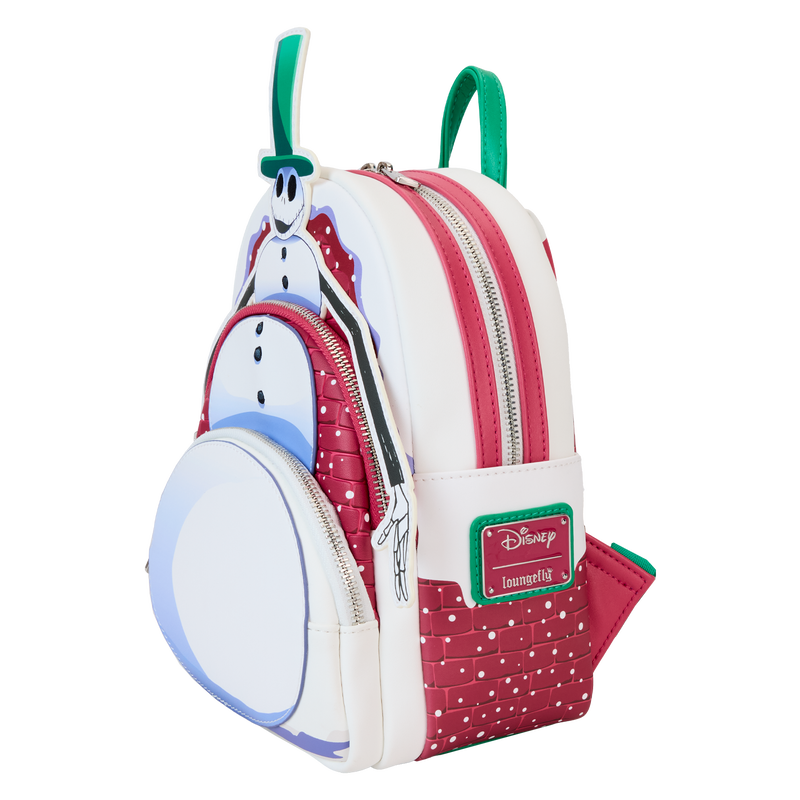 The Nightmare Before Christmas Exclusive Snowman Jack Skellington Mini Backpack, , hi-res view 4
