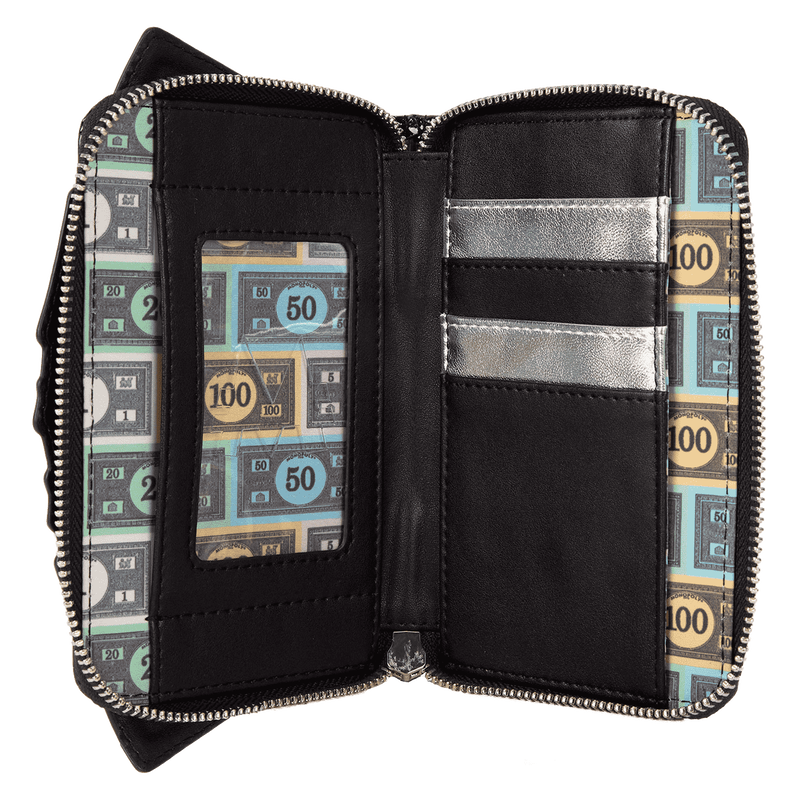 Monopoly 90th Anniversary Money Glitter Zip Around Wallet, , hi-res view 7