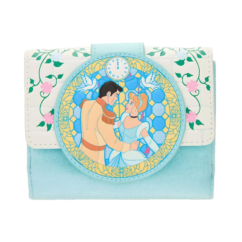 Cinderella & Prince Stained Glass Curtain Wallet - Disney, , hi-res view 1