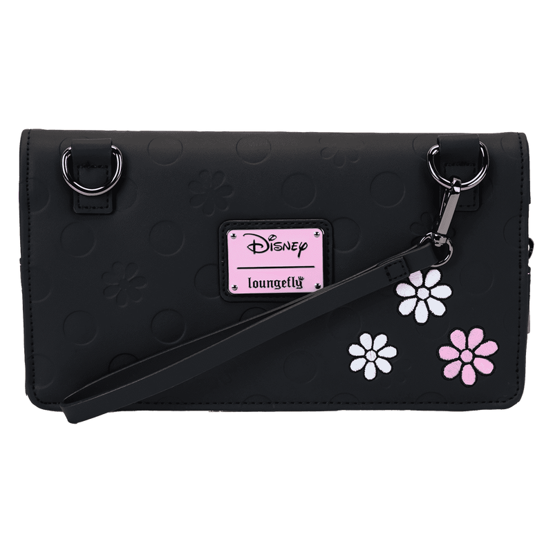 Minnie Mouse Floral Rock The Dots Clutch Crossbody Bag, , hi-res view 6