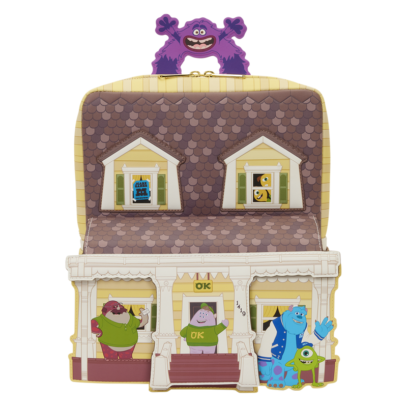 Monsters University Oozma Kappa House Figural Mini Backpack, , hi-res view 1