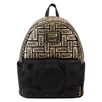 Marvel 85th Anniversary All-Over Print Logo Mini Backpack, , hi-res view 1