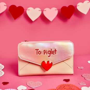 Winnie The Pooh & Piglet Love Letter Bifold Wallet, Image 2